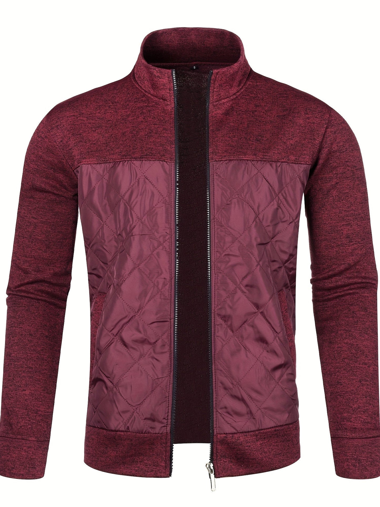 LUXORO — Sweter z Długim Rękawem z Zamkiem Błyskawicznym