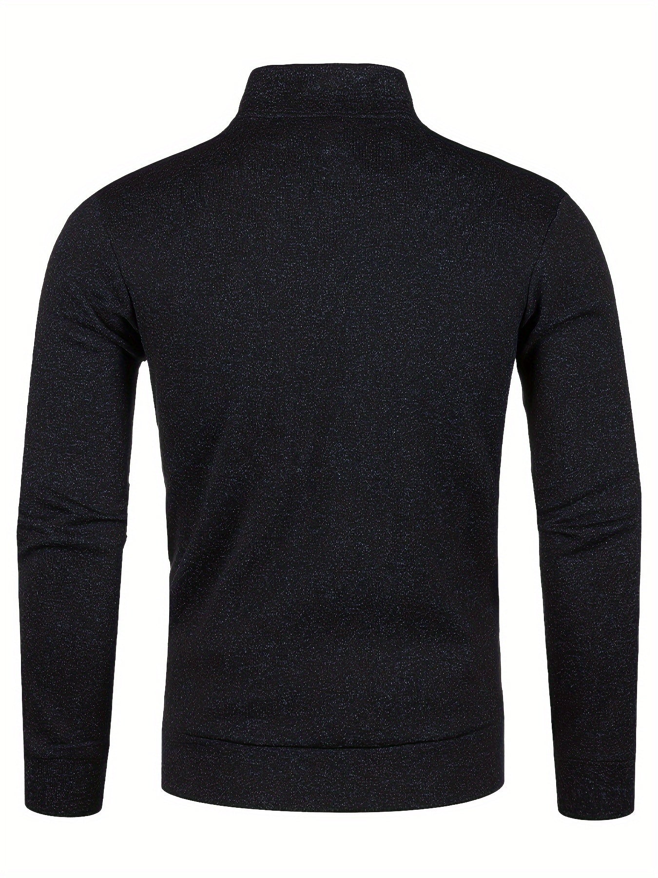 LUXORO — Sweter z Długim Rękawem z Zamkiem Błyskawicznym