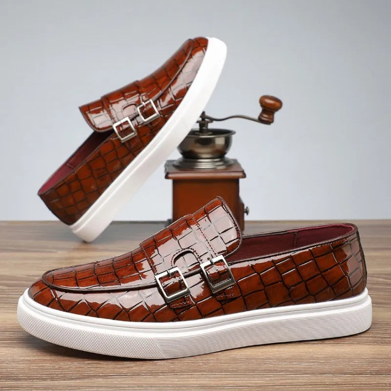 Marvino - Buty ze skóry węża