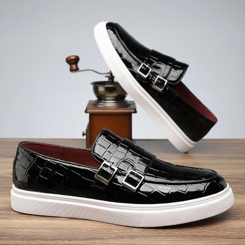 Marvino - Buty ze skóry węża