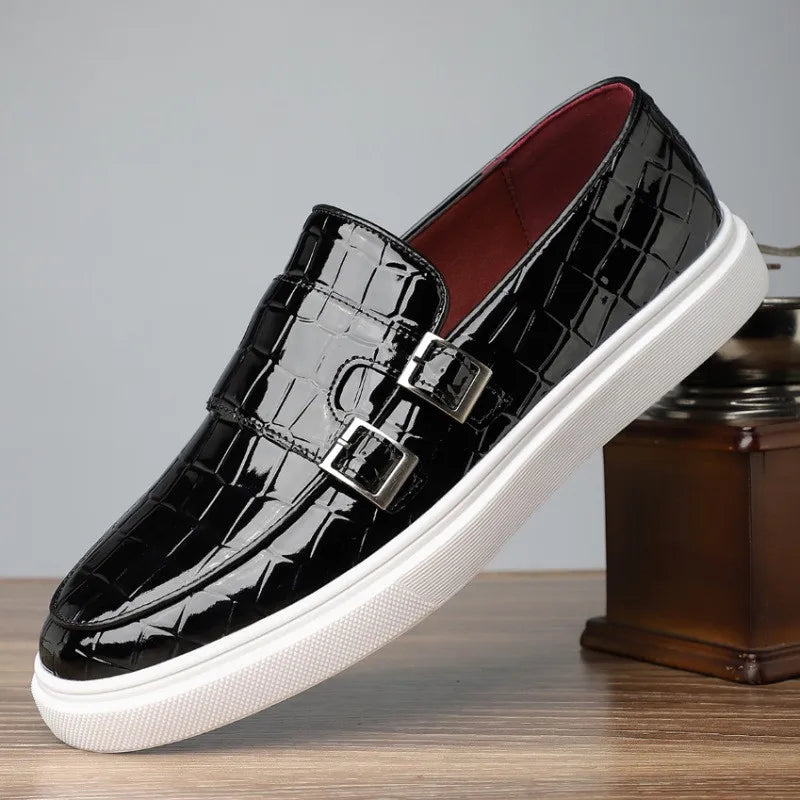 Marvino - Buty ze skóry węża