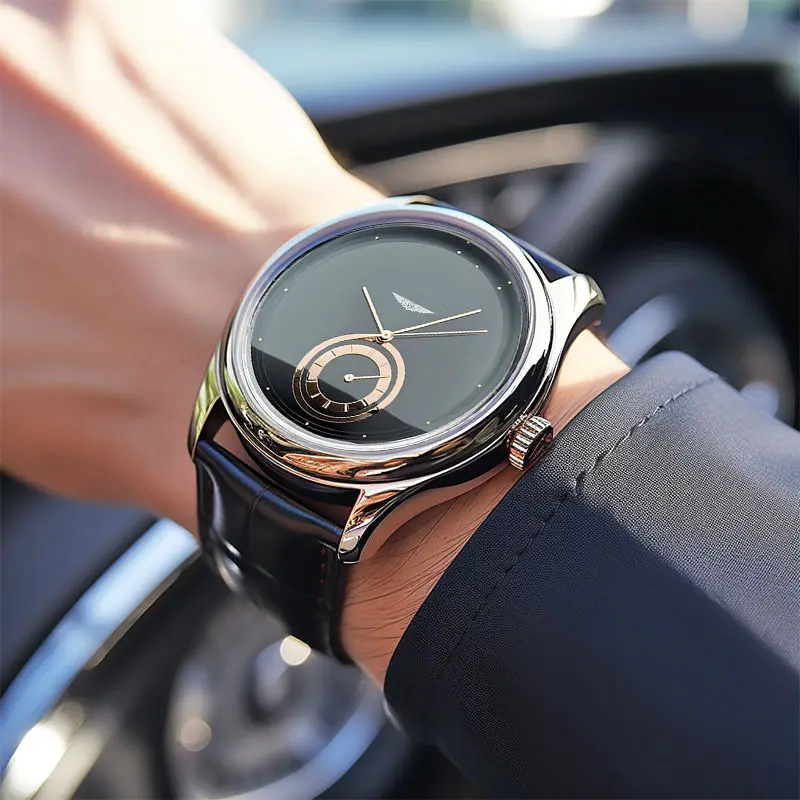 RIVALE — Leather Timepiece
