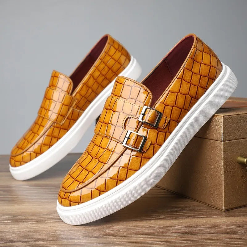 Marvino - Buty ze skóry węża