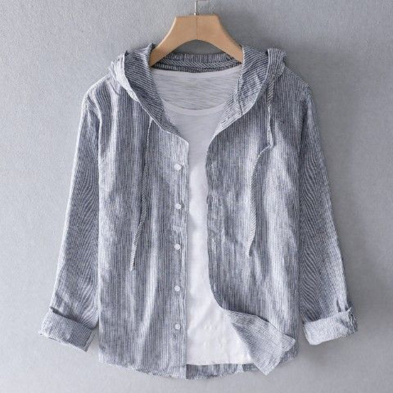 Lunaris Linen Hoodie