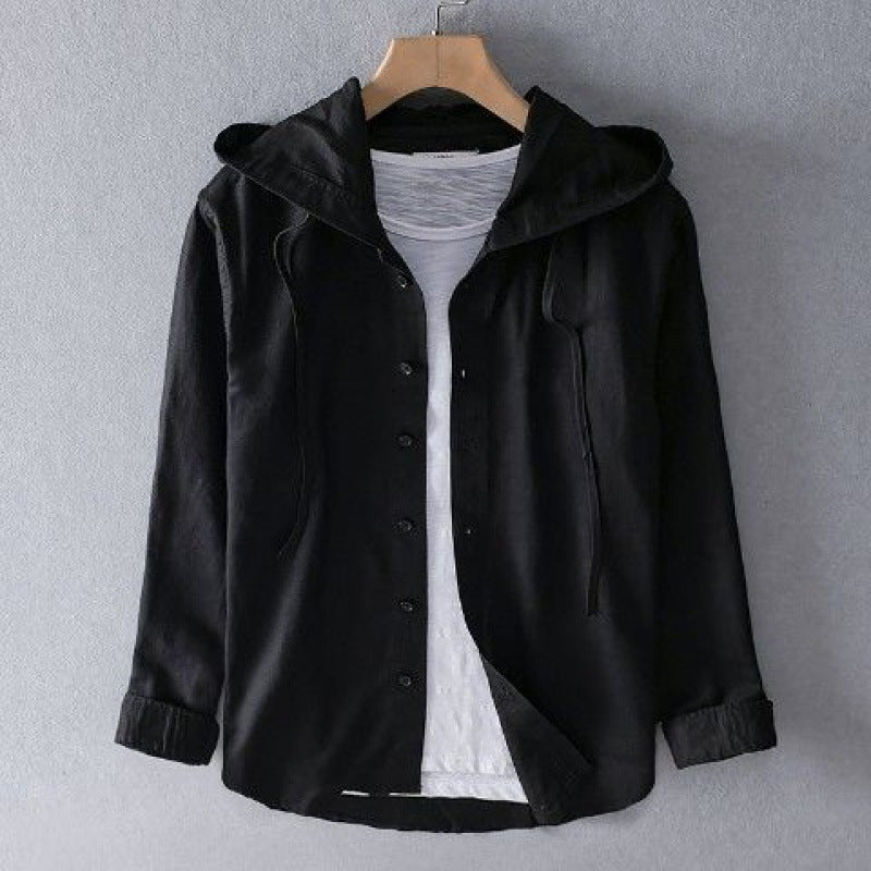 Lunaris Linen Hoodie