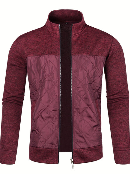 LUXORO — Sweter z Długim Rękawem z Zamkiem Błyskawicznym