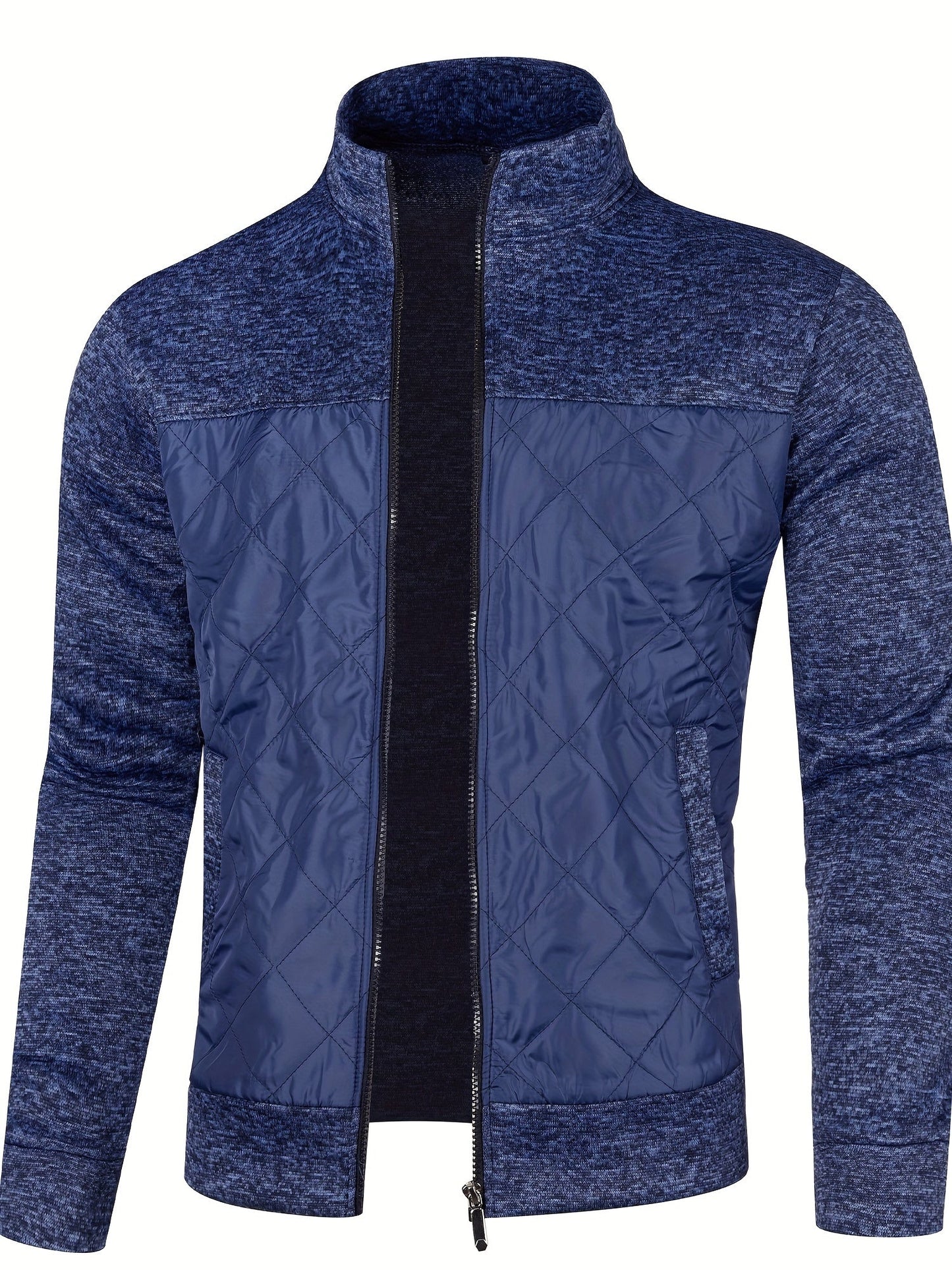 LUXORO — Sweter z Długim Rękawem z Zamkiem Błyskawicznym
