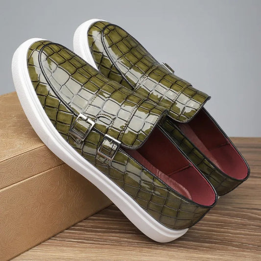 Marvino - Buty ze skóry węża