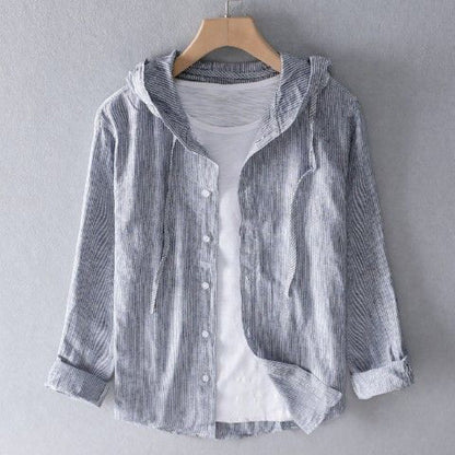 Lunaris Linen Hoodie